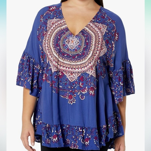 Tops - Women's Plus Size Tunic Frankie Frill
